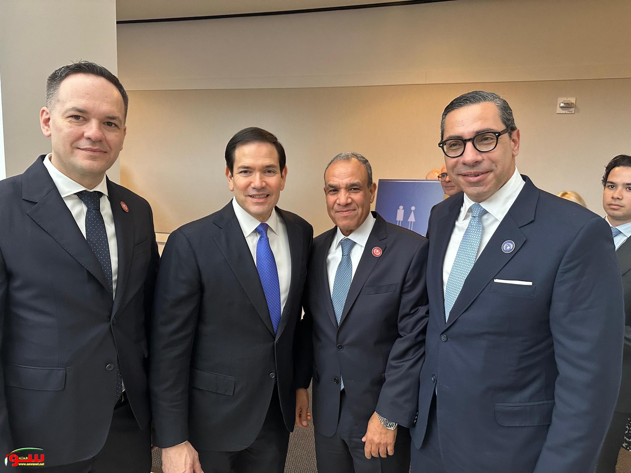 وزير الخارجية المصري يبحث الملف الإيراني وغزة والسودان في واشنطن