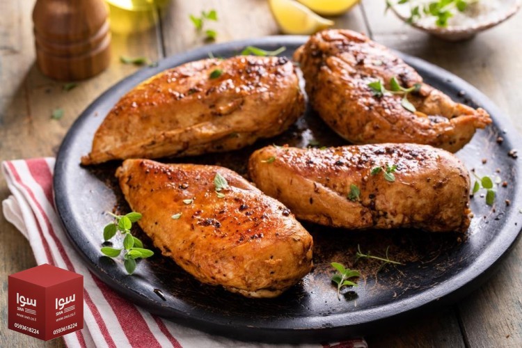 دجاج بالعسل والثوم