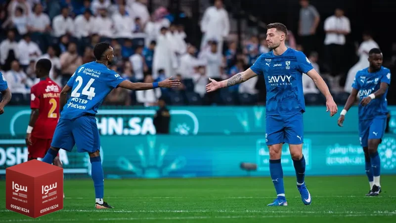 الهلال يجتاز ضمك ويواصل مطاردة النصر