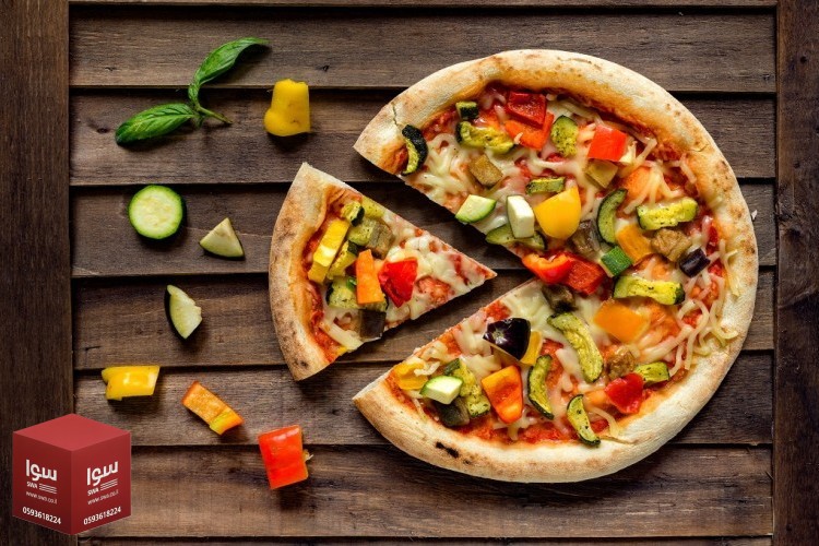 بيتزا سريعة بالخضار