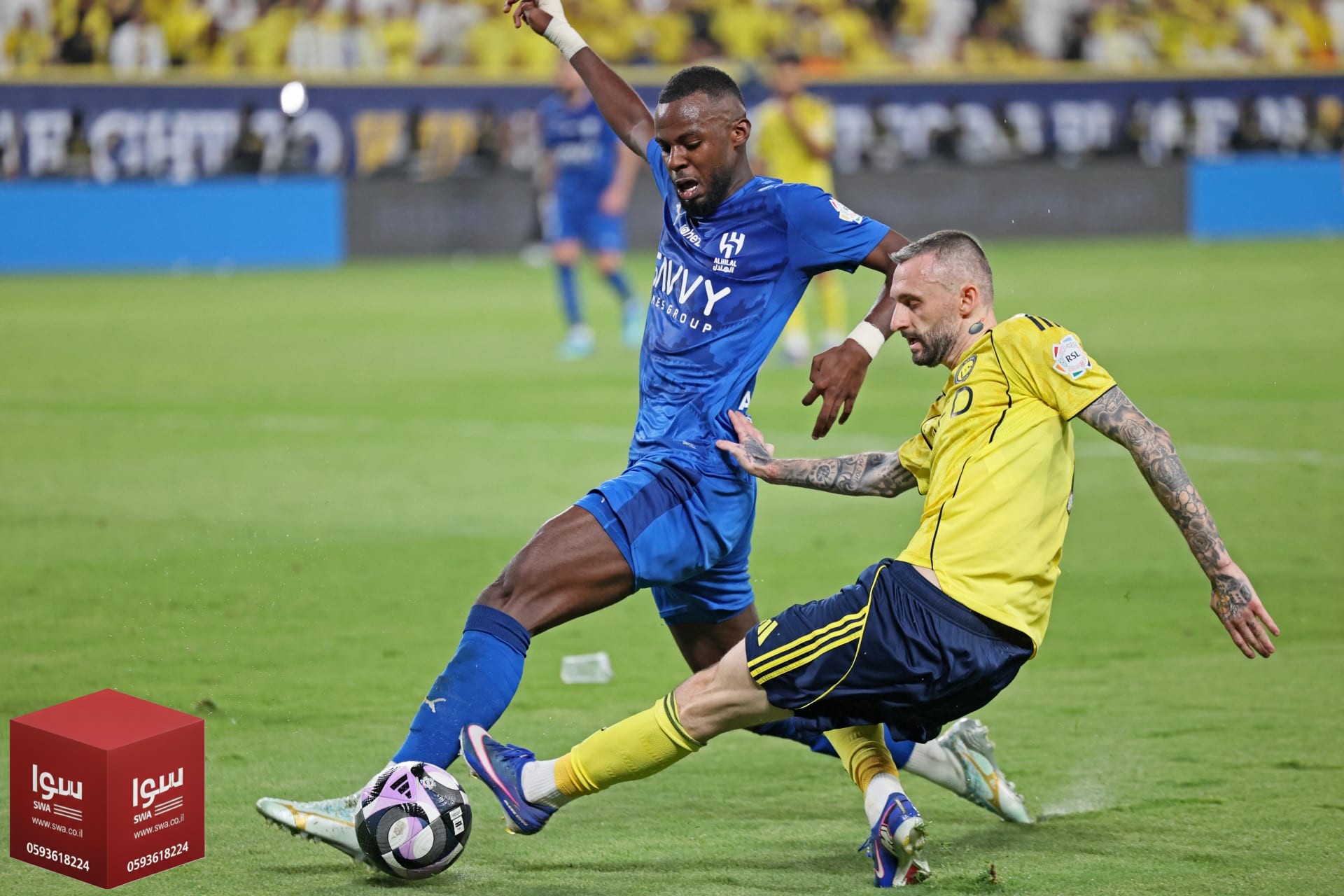 النصر والهلال.. اشتباك في المدرجات والأمن العام السعودي يعلق