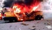  إنفجار سيـارتين مفخختين بحي الزهراء بـحمص مـا أدى الـى سقوط قـتلى وجرحـى - موقع سوا 