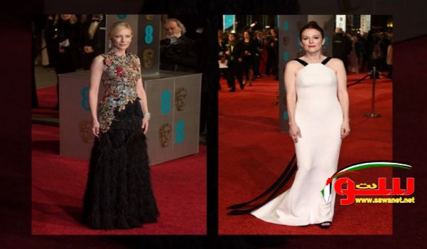 جوليان مور وكيت بلانشيت الأجمل في حفل BAFTA | موقع سوا جوليان مور وكيت بلانشيت الأجمل في حفل BAFTA | موقع سوا