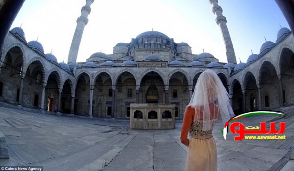 قايضت وجع قلبها بحبها للمغامرة وجابت العالم بفستان زفاف | موقع سوا قايضت وجع قلبها بحبها للمغامرة وجابت العالم بفستان زفاف | موقع سوا