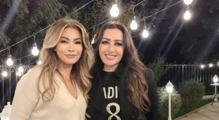 جدل بسبب ما فعلته نوال الزغبي مع لطيفة في تريو نايت | موقع سوا 