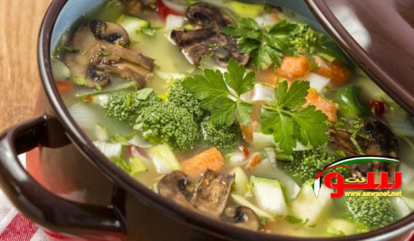 شوربة خضار دايت من مطبخ شوربة خضار دايت من مطبخ