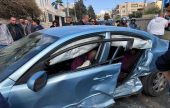 🔹 الهلال الأحمر: 5 إصابات جراء حادث سير على طريق حي الصوانة في مدينة القدس المحتلّة. | موقع سوا 
