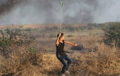 مواجهات عنيفة في قطاع غزة بين الشبان وجنود الاحتلال | موقع سوا 