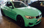 BMW M4 كوبيه بلون النعناع الأخضر . . أكثر انتعاشاً وحيوية | موقع سوا 