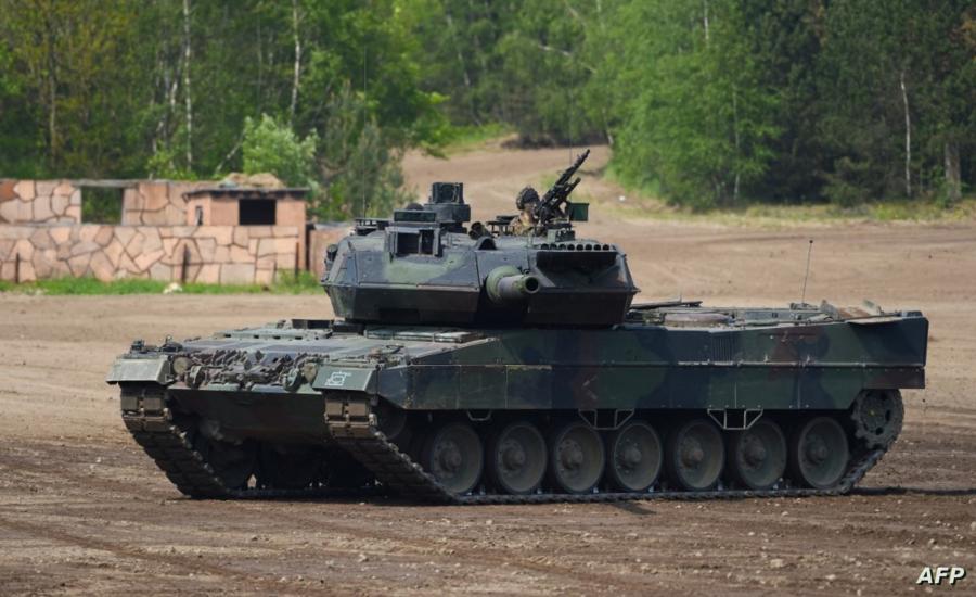 القوات الأوكرانية تبدأ التدرّب على الدبابات الألمانية | موقع سوا 