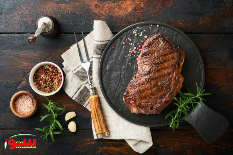 ستيك اللحم المشوي لسفرة رمضان