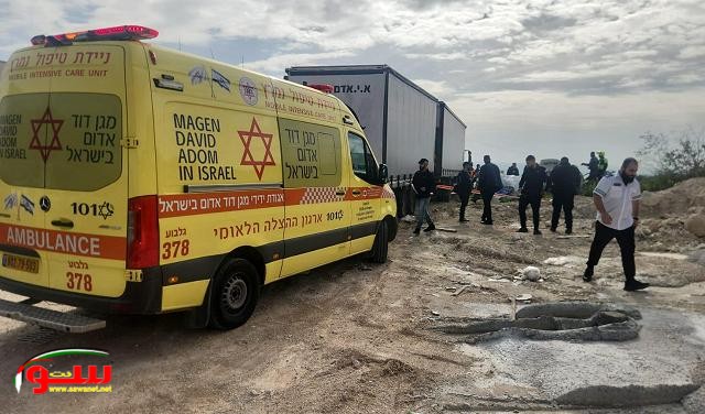 إصابتان خطيرتان في حادث طرق مروع بنقب البلاد