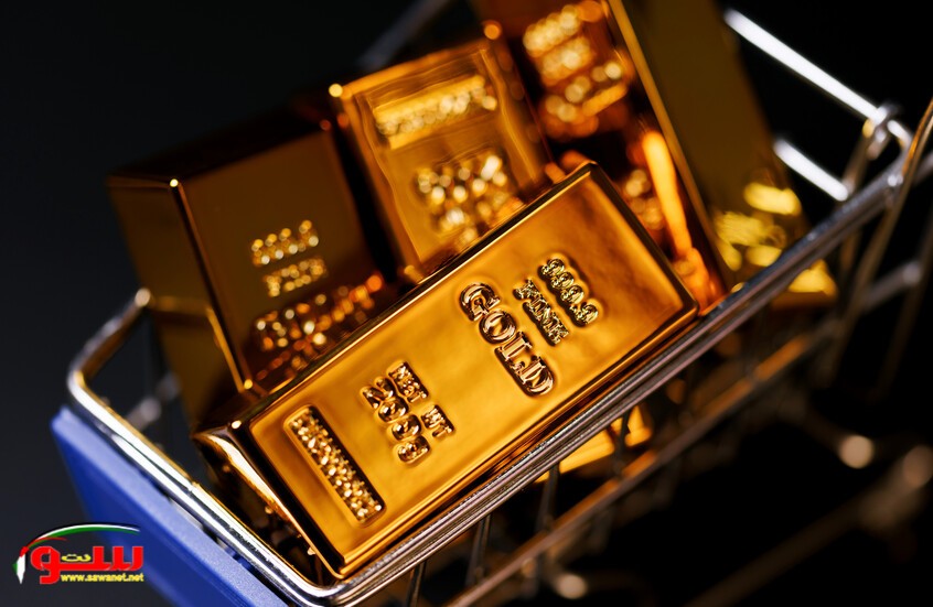 في ثلاثة أسابيع , انخفاض أسعار الذهب من أعلى مستوياتها